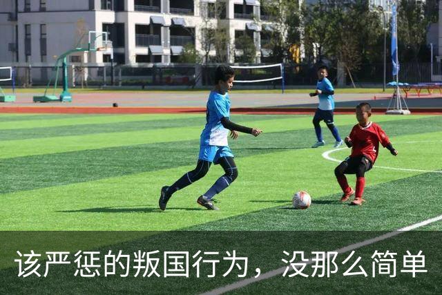 该严惩的叛国行为，没那么简单